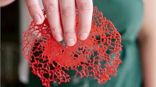 How to Make Coral Lace Tuiles [upl. by Nivram108]