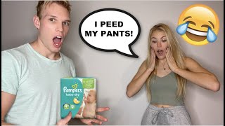 I PEED MY PANTS PRANK ON BOYFRIEND [upl. by Nesral261]