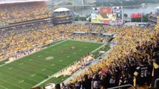 quotRenegadequot by Styx played at every Pittsburgh Steelers home game at Heinz Field 091816 VS Bengals [upl. by Llehcar848]