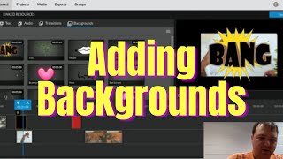 Adding Backgrounds For WeVideo Tutorial [upl. by Avraham595]