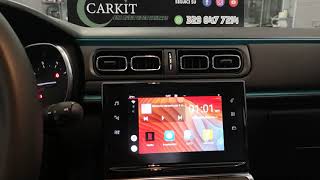 Citroen C3 integrazione Android menu Carplay amp Android Auto Carkit [upl. by Leber19]