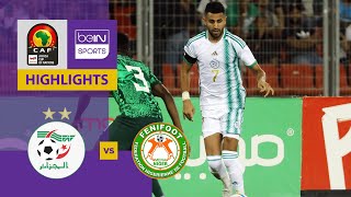 Algeria v Niger  AFCON Qualifier 2023  Match Highlights [upl. by Anaiv818]