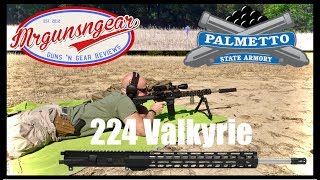 Palmetto State Armory 224 Valkyrie AR15 Upper Receiver Best Long Distance AR15 Option [upl. by Zora682]