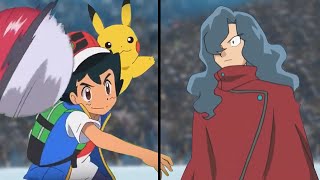 POKÉMON BATTLE LEGENDARY ASH VS TOBIAS [upl. by Vharat388]