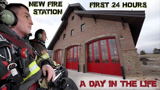 First 24 Hours in a New Fire Station  A Day in the Life [upl. by Davilman]