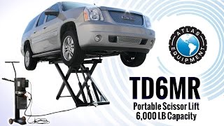 TD6MR Portable Scissor Lift [upl. by Leidba]