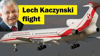 Smolensk Lech Kaczyński flight Tu154 10 april 2010 Air crash reconstruction [upl. by Rednas805]