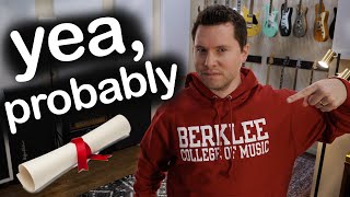 Should You Go to a Music College Berklee Musicians Institute Julliard etc [upl. by Nahk505]