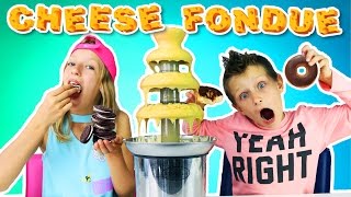 Cheese Fondue Challenge [upl. by Nalo]