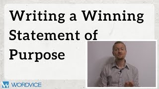 How to Write a Winning Statement of Purpose SOP [upl. by Peltz]