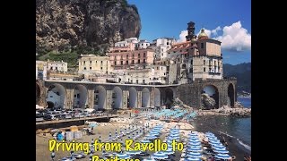 Driving from Ravello to Positano [upl. by Heydon365]