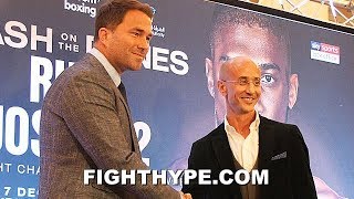 RUIZ VS JOSHUA 2 FULL VENUE PRESS CONFERENCE SAUDI ARABIA SALES PITCH TO FANS amp MEDIA [upl. by Adda]