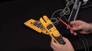 How to Measure Voltage And Current Using The Fluke T5 [upl. by Myrtice962]