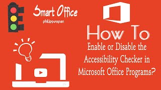 How To Enable or Disable The Accessibility Checker in Microsoft Office Programs [upl. by Anead]