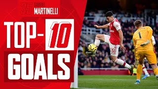 Ranking Gabriel Martinellis Top 10 Goals for Arsenal [upl. by Anatlus]