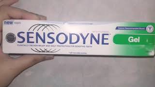 Sensodyne gel toothpaste review [upl. by Ellswerth514]