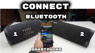 How To Connect Two Bluetooth SpeakersHeadphones To Smartphone [upl. by Ayt]