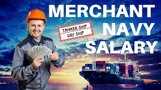 Merchant Navy Salary Seafarersalary shipsalary merchantnavy [upl. by Ahsekyw837]