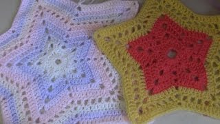 Haken  tutorial 226 de 5 puntige ster [upl. by Fayette751]