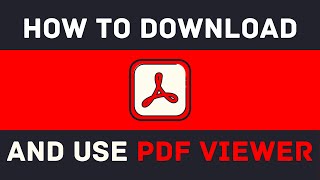 How To Download And Use A PDF Viewer  Adobe Acrobat Reader DC [upl. by Eidorb]