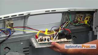 How To GE Oven Control Board WB27T11312 [upl. by Dnar]