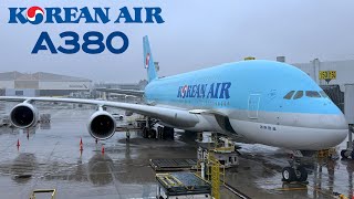 🇺🇸 Los Angeles LAX to Seoul ICN 🇰🇷 Korean Air Airbus A380  FULL FLIGHT REPORT Polar route [upl. by Ahsiekar]