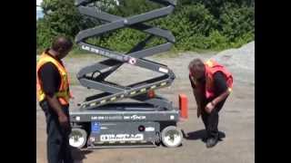 Aerial Lift Operator Familiarization Training Part 3 Scissor Lift [upl. by Dionis]