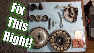 How To Correctly Adjust A Motorized Bike Clutch [upl. by Bondy938]