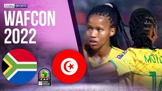 South Africa vs Tunisia  WAFCON HIGHLIGHTS  071422  beIN SPORTS USA [upl. by Aroel]