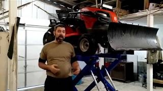 Harbor Freight Scissor Lift VS Tractors and SCUTs [upl. by Ofori]