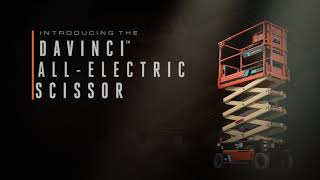 Introducing the AllElectric DaVinci® Scissor Lift From JLG [upl. by Savell]