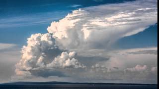 3 cumulonimbus cloud life cycle timelapse [upl. by Anivol]