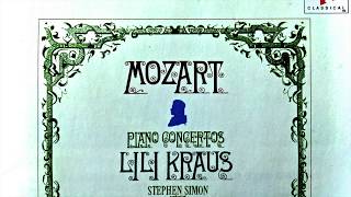 Mozart  Piano Concertos No2021222324252627  Presentation Centurys record  Lili Kraus [upl. by Repsac]