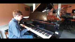 Puisque tu pars Jean Jacques Goldman  Piano cover  Arrangement Noviscore [upl. by Worthy916]