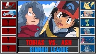 Ash vs Tobias Pokémon SunMoon Hidden Trailer  Sinnoh LeagueSemifinal [upl. by Nelav228]