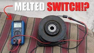 How to Test a PTO Clutch for Resistance [upl. by Auqinaj]