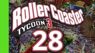 Lets Play Rollercoaster Tycoon 3  RIDING THE RIDES 1 [upl. by Sarad]