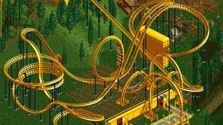 Roller Coaster Tycoon 2  Largest Park Possible 7700 Guests [upl. by Lledal]