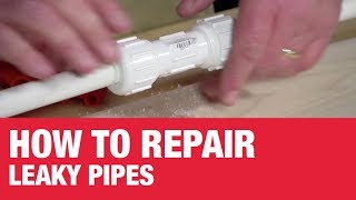 How To Repair Leaky Pipes  Ace Hardware [upl. by Thorvald825]