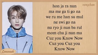 NCT U  Know Now Easy Lyrics [upl. by Joelynn]