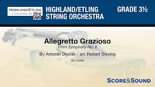 Allegretto Grazioso arr Robert Sieving – Score amp Sound [upl. by Piper]