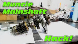 Muncie 4 Speed Mainshaft Disassembly Hack [upl. by Pierrepont463]