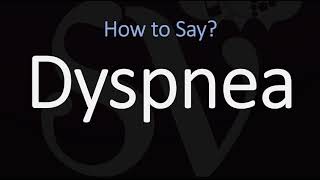 How to Pronounce Dyspnea CORRECTLY Meaning amp Pronunciation [upl. by Doyle449]