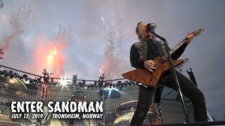 Metallica Enter Sandman Trondheim Norway  July 13 2019 [upl. by Greenfield291]