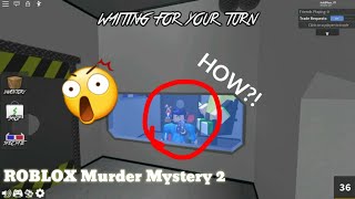 HOW TO GLITCH IN THE SECRET ROOM  Roblox Murder Mystery 2 Tutorial [upl. by Leirbag]