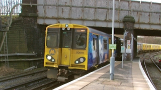 Half an Hour at 216  Birkenhead North Station 1022017  Class 507 508 terminus [upl. by Ahseiyk67]