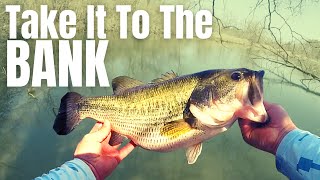 20 Yrs Of BANK FISHING For BASS Simplified In 3 EASY TIPS Catching A Giant Fishing A New Pond [upl. by Niliac750]