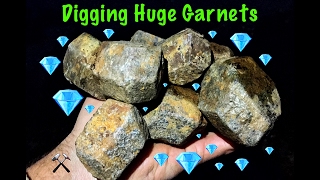 Digging for Large Garnet Crystals in North Carolina quotThe Crystal Collectorquot [upl. by Gibby866]