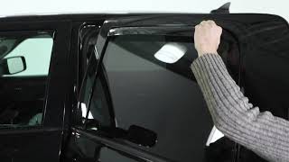 How to install Inchannel Window Deflectors  GOODYEAR Shatterproof [upl. by Barth681]