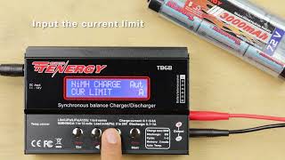 How To Charge Series Charging NiMH Battery Packs on the TB6B [upl. by Rettke]